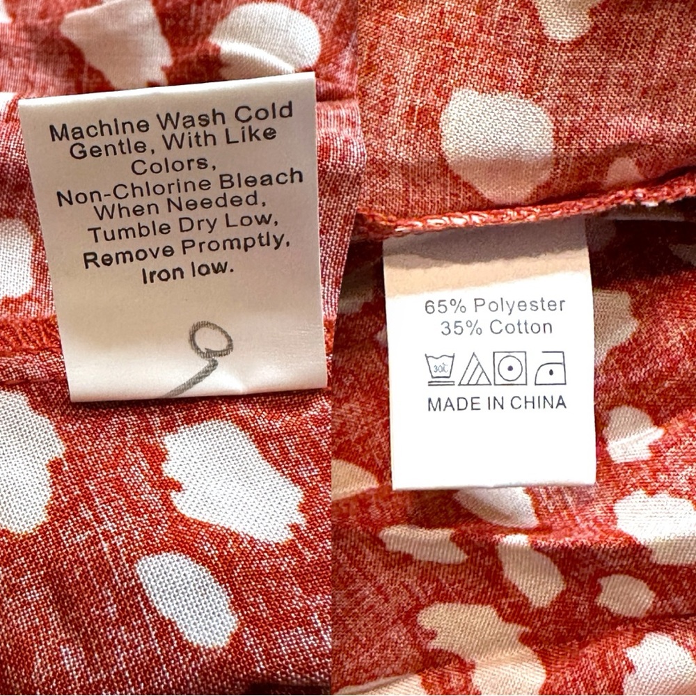 🎉HP🎉 NWT MS. SPARKLiNG Red and White Polka Dot Mini Ruffle Dress. Various Sizes - Picture 14 of 14